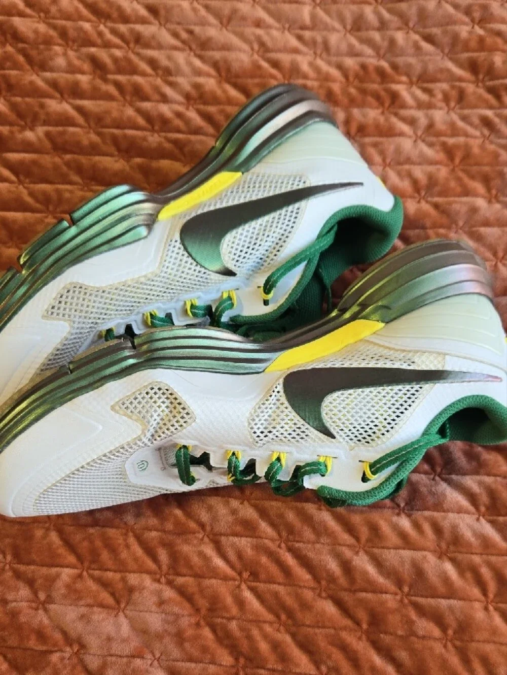 Nike LUNAR TR1 OREGON DUCKS 574266-103 Mens 12 Xlnt.cond.orig.